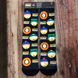 NWT Men’s South Park Odd Sox socks.